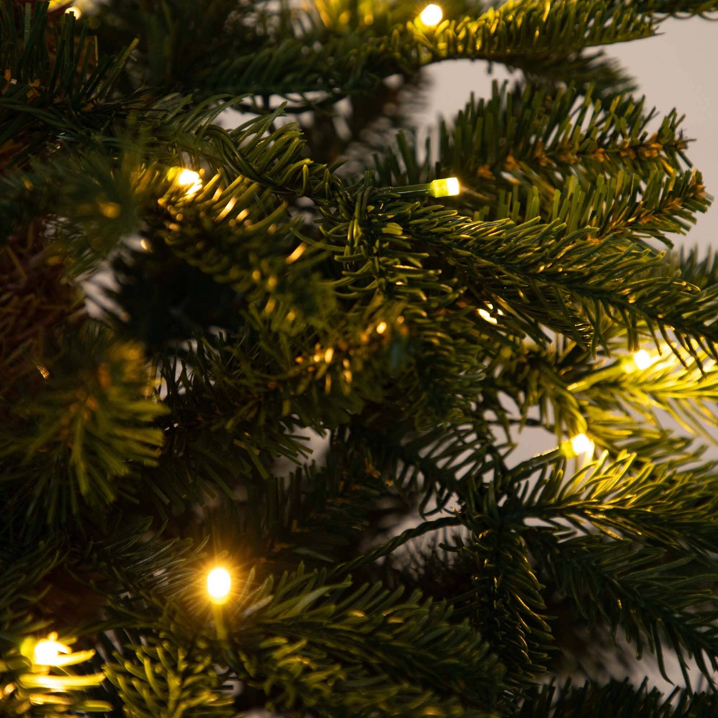 Six Foot Mixed Fir Tree with Warm White Lights