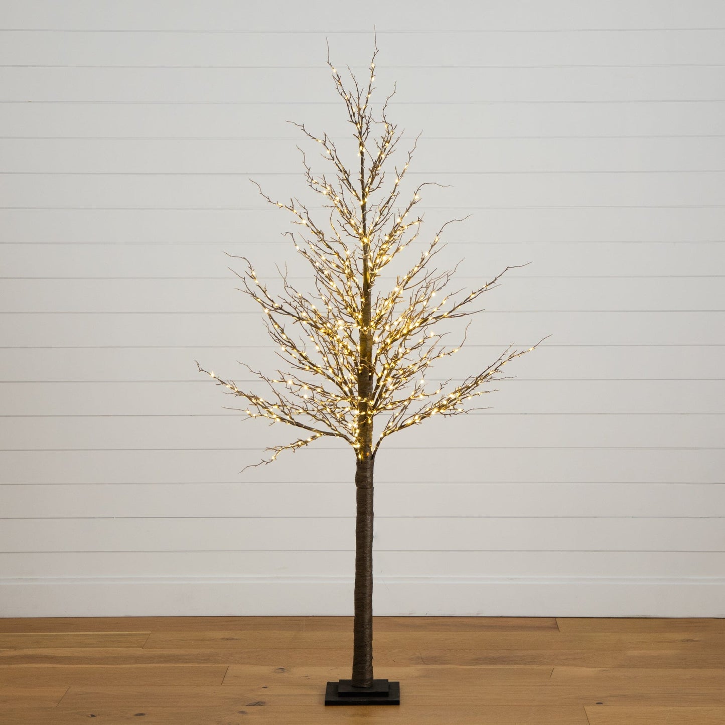 6Ft Artificial Twig Tree with 480 Warm Led Lights