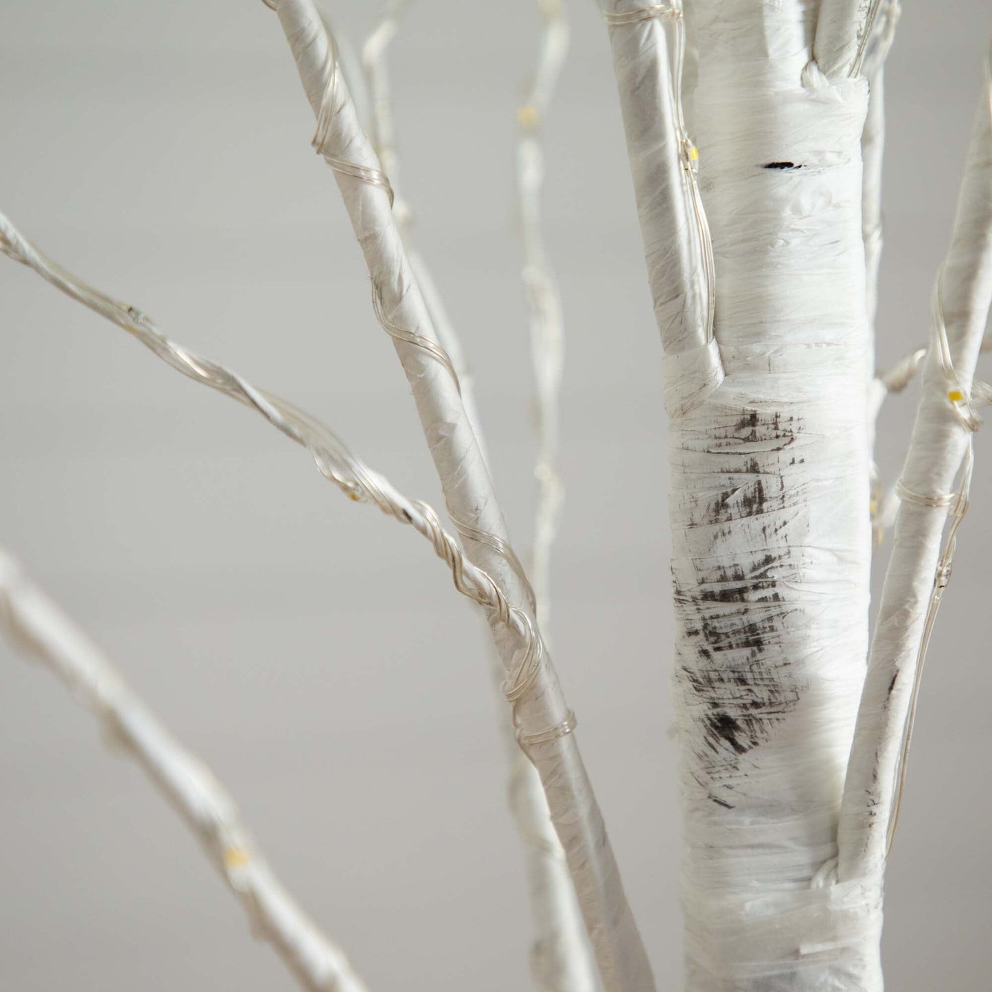 Artificial White Birch Tree with 300 Led Lights