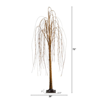 The 6 Foot Willow Tree With 160 Warm White Leds