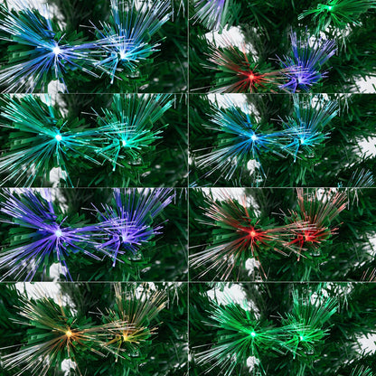 6' Pre Lit Fiber Optic Artificial Christmas Tree