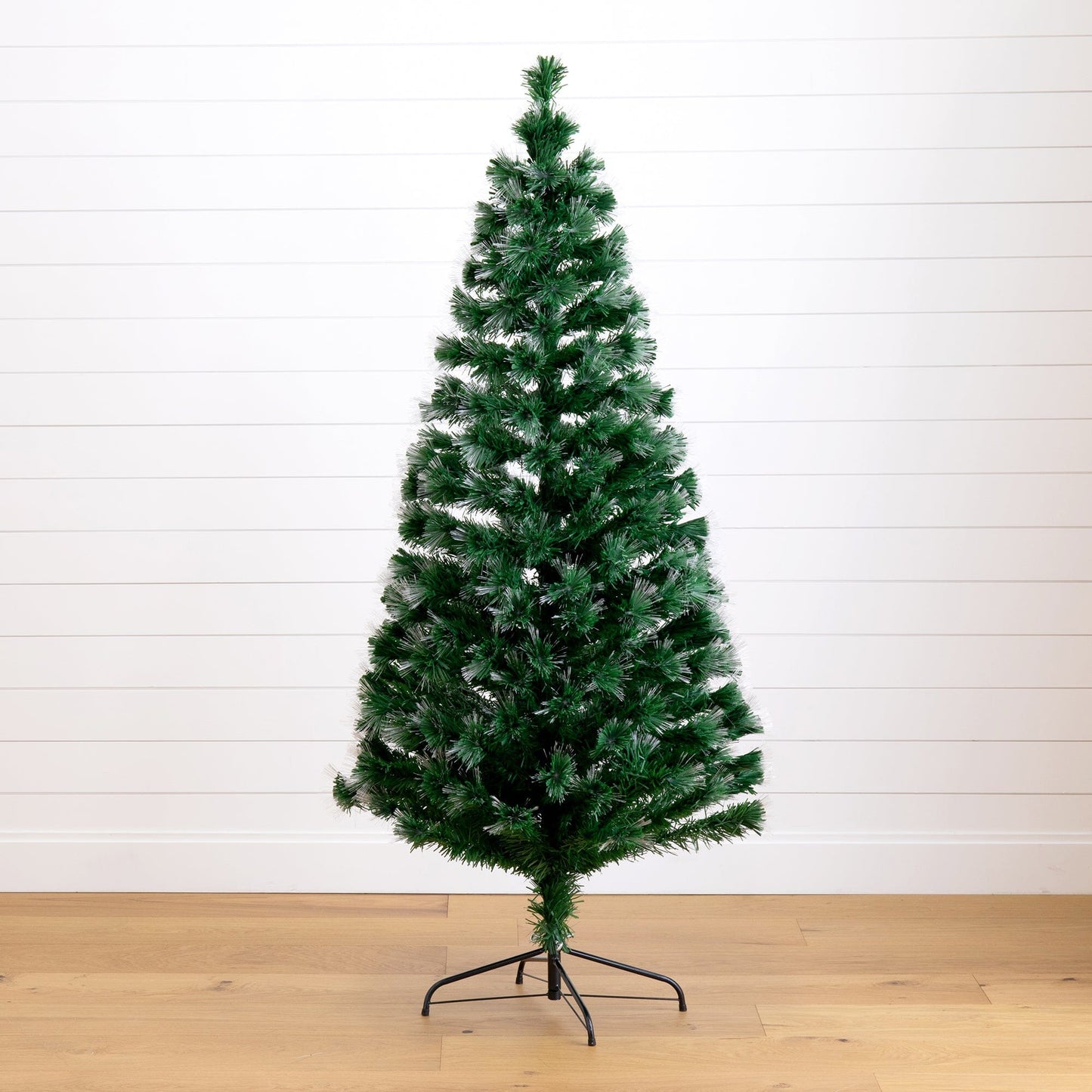 6' Pre Lit Fiber Optic Artificial Christmas Tree