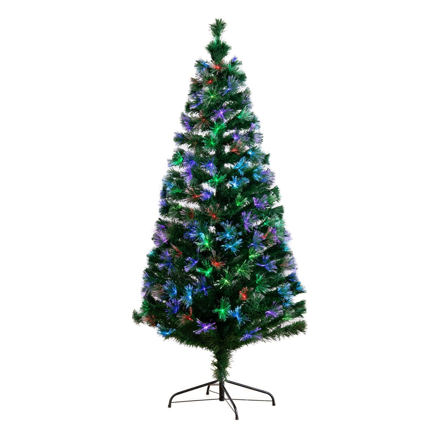 6' Pre Lit Fiber Optic Artificial Christmas Tree