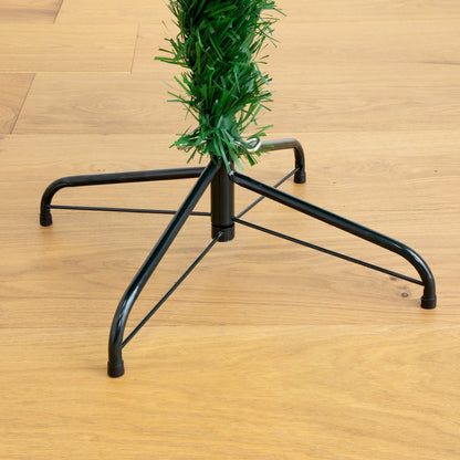 6 Foot Artificial Tree and Warm LED Lights