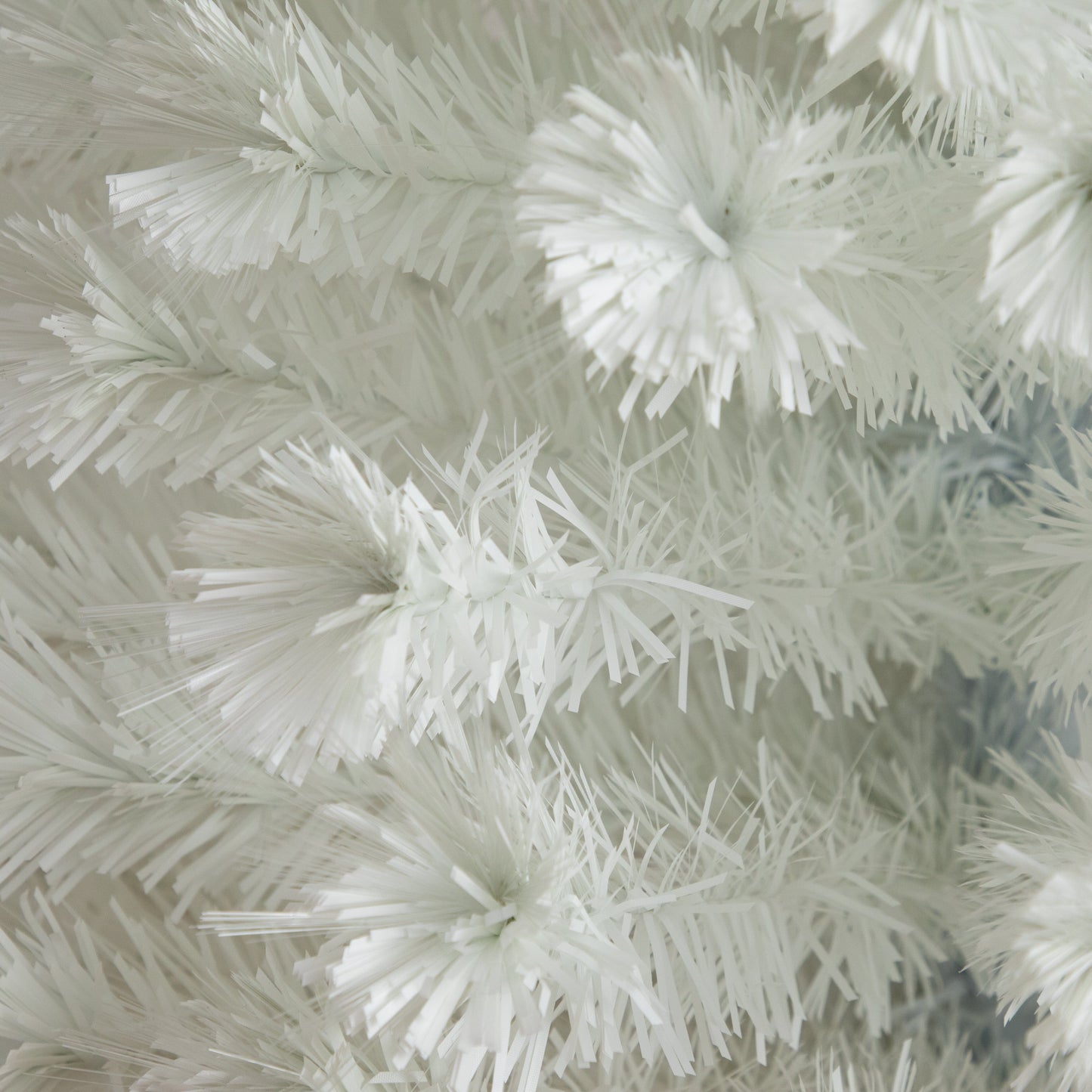 White Artificial Christmas Tree with Star Topper