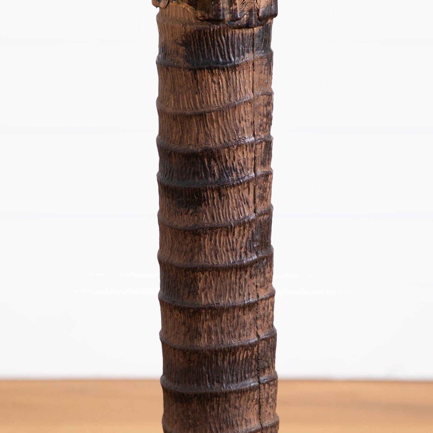 6 ft Robellini Palm Tree trunk by Nearly Natural artificial trees, brown textured bark on Tampa Home & Garden Store