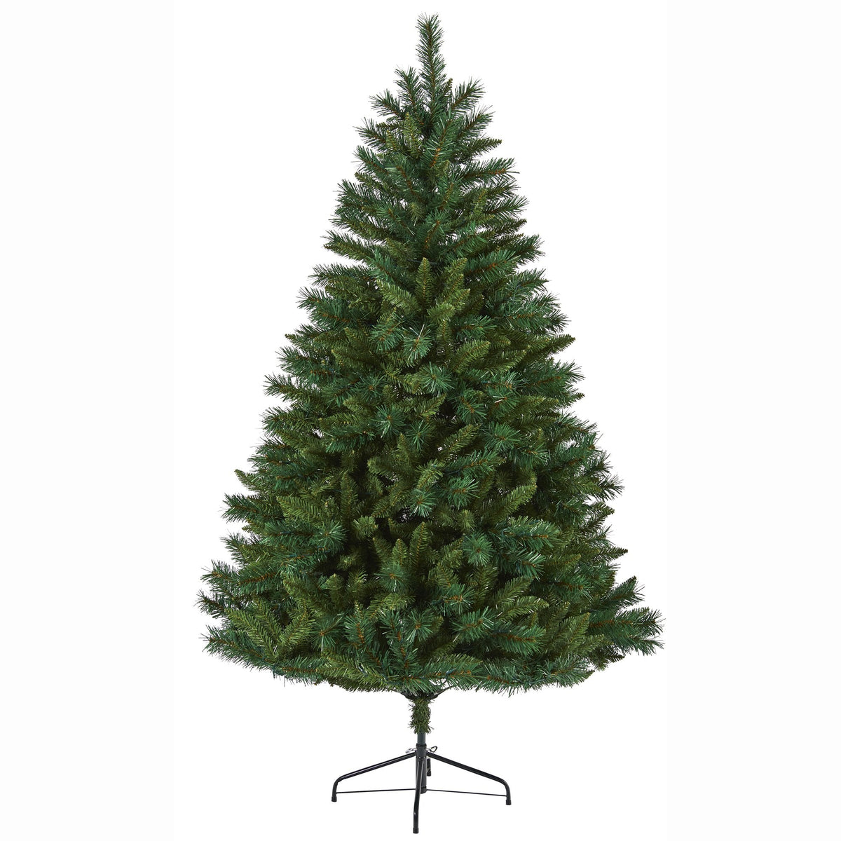 6' Rocky Mountain Mixed Pine Artificial Christmas Tree with 300 LED Lights, Nearly Natural on Tampa Home & Garden Store
