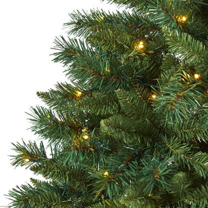 Nearly Natural 6' Rocky Mountain Mixed Pine Artificial Christmas Tree with 300 LED lights on Tampa Home & Garden Store