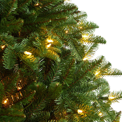 Nearly Natural 6ft SC Spruce Christmas Tree with 400 lights and 1908 bendable branches on Tampa Home & Garden Store