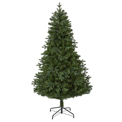 6 ft Nearly Natural Vermont Fir artificial Christmas tree with 250 clear LED lights on Tampa Home & Garden Store