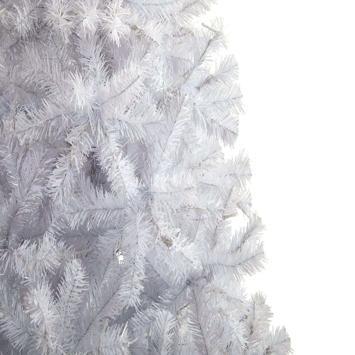 6' white artificial Christmas tree Nearly Natural with 680 bendable branches on Tampa Home & Garden Store
