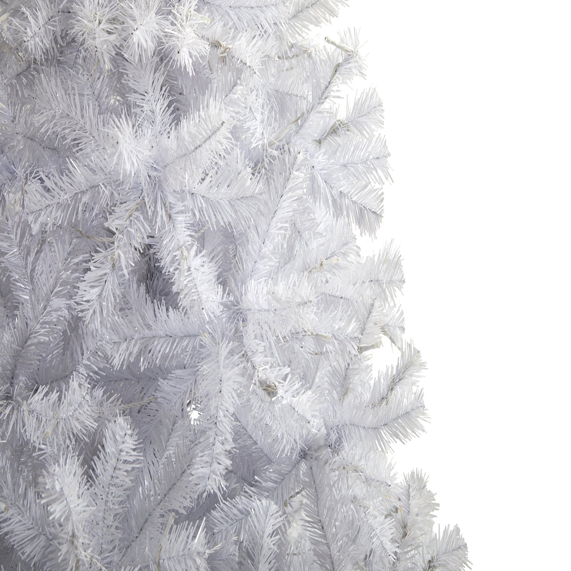 6' white artificial Christmas tree Nearly Natural with 680 bendable branches on Tampa Home & Garden Store