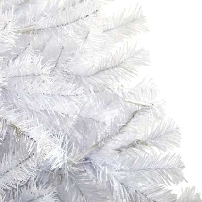 6' White Artificial Christmas Tree by Nearly Natural with 680 bendable branches on Tampa Home & Garden Store