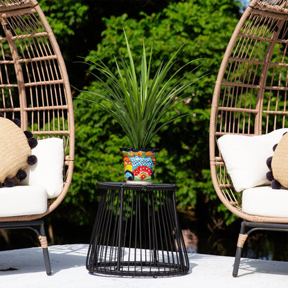Handmade Talavera Ceramic Planter and Decor