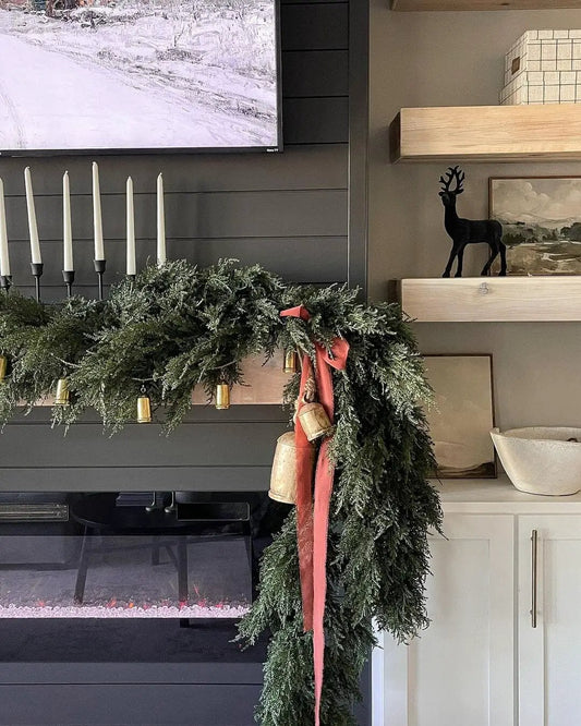 60” Artificial Cedar Garland - Tampa Home & Garden Store