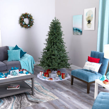 Nearly Natural 6.5' New Hampshire Spruce Artificial Christmas Tree with 500 white lights on Tampa Home & Garden Store