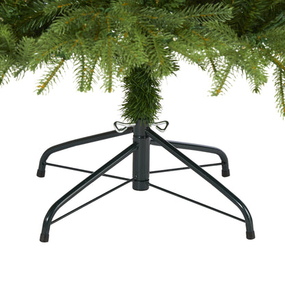 6.5 ft Vancouver Fir Christmas tree with bendable branches and metal stand on Tampa Home & Garden Store