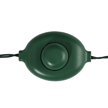 6.5' Vermont Spruce artificial Christmas tree with green Nearly Natural stand and knob on Tampa Home & Garden Store
