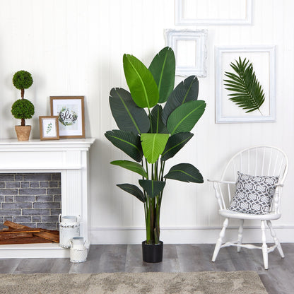 Indoor Realistic 69 Inch Travelers Palm Tree