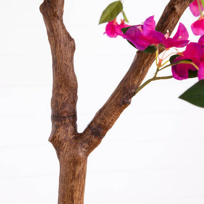 Artificial Pink Bougainvillea and Plant for Home