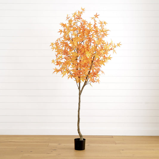 7’ Autumn Maple Artificial Fall Tree - Tampa Home & Garden Store