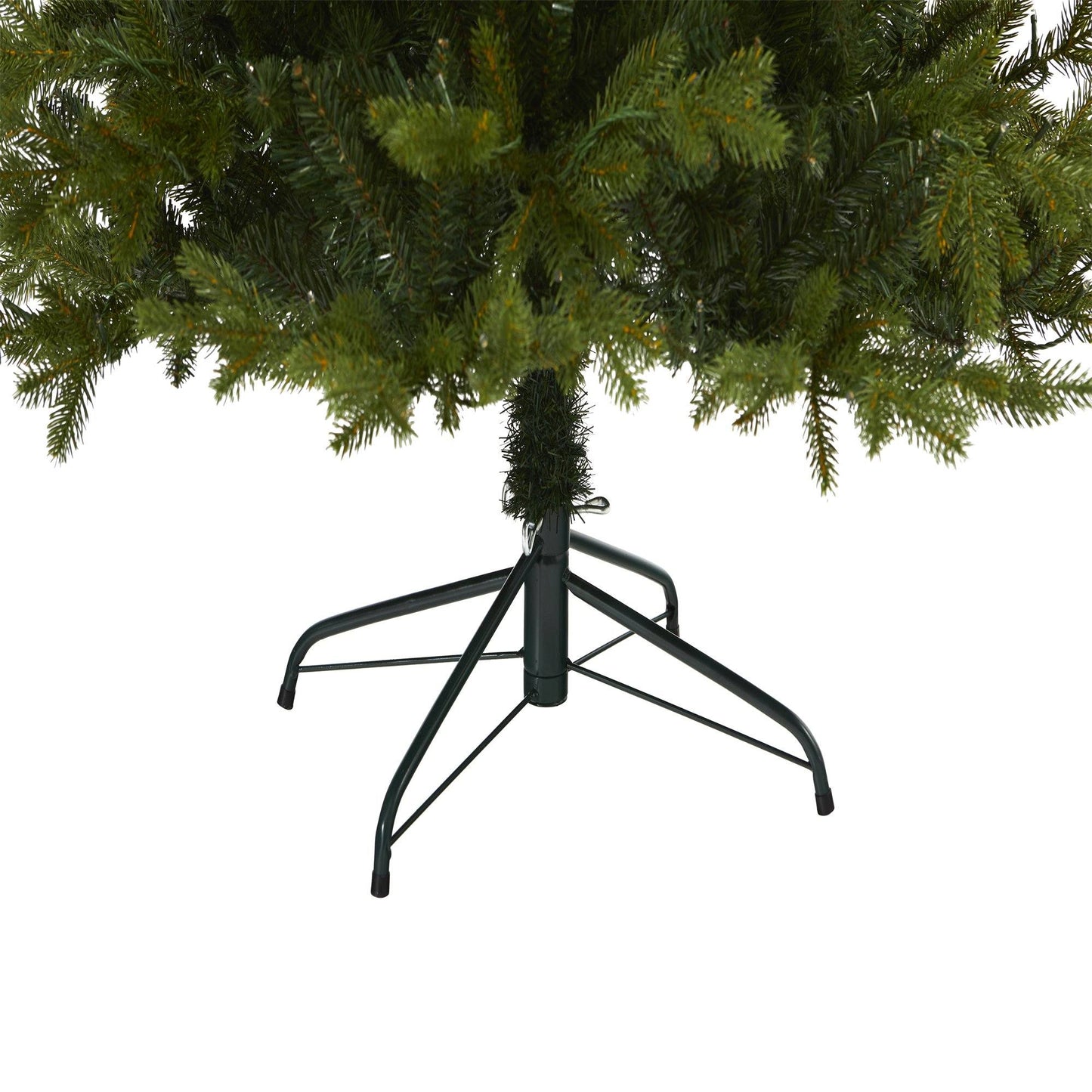 7’ Belgium Fir Natural Look artificial Christmas tree with 500 clear LED lights on stand on Tampa Home & Garden Store