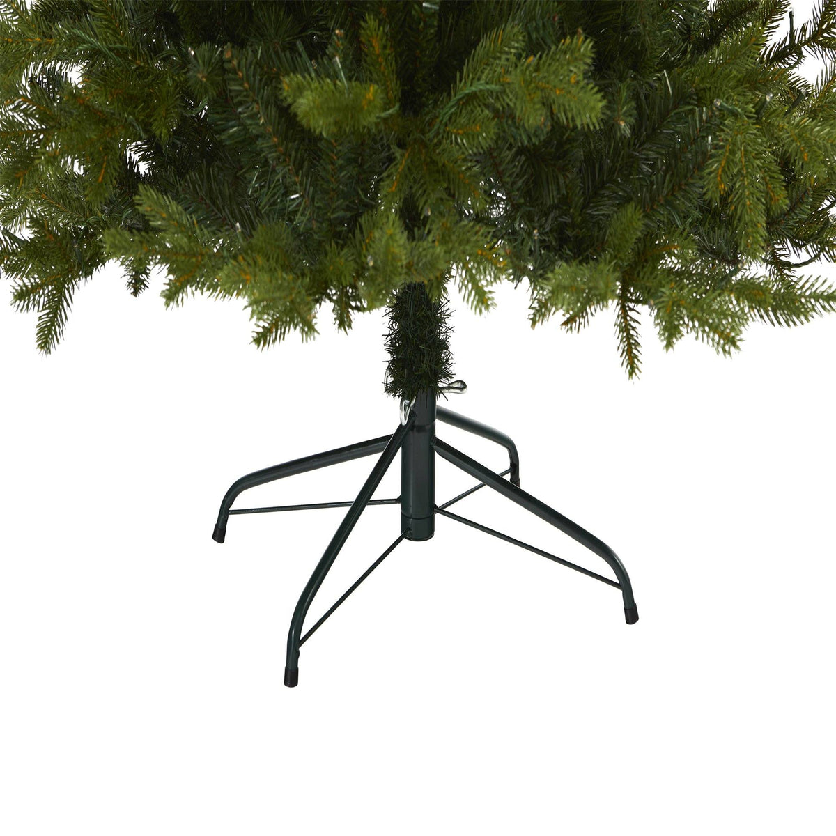 7’ Belgium Fir Natural Look artificial Christmas tree with 500 clear LED lights on stand on Tampa Home & Garden Store