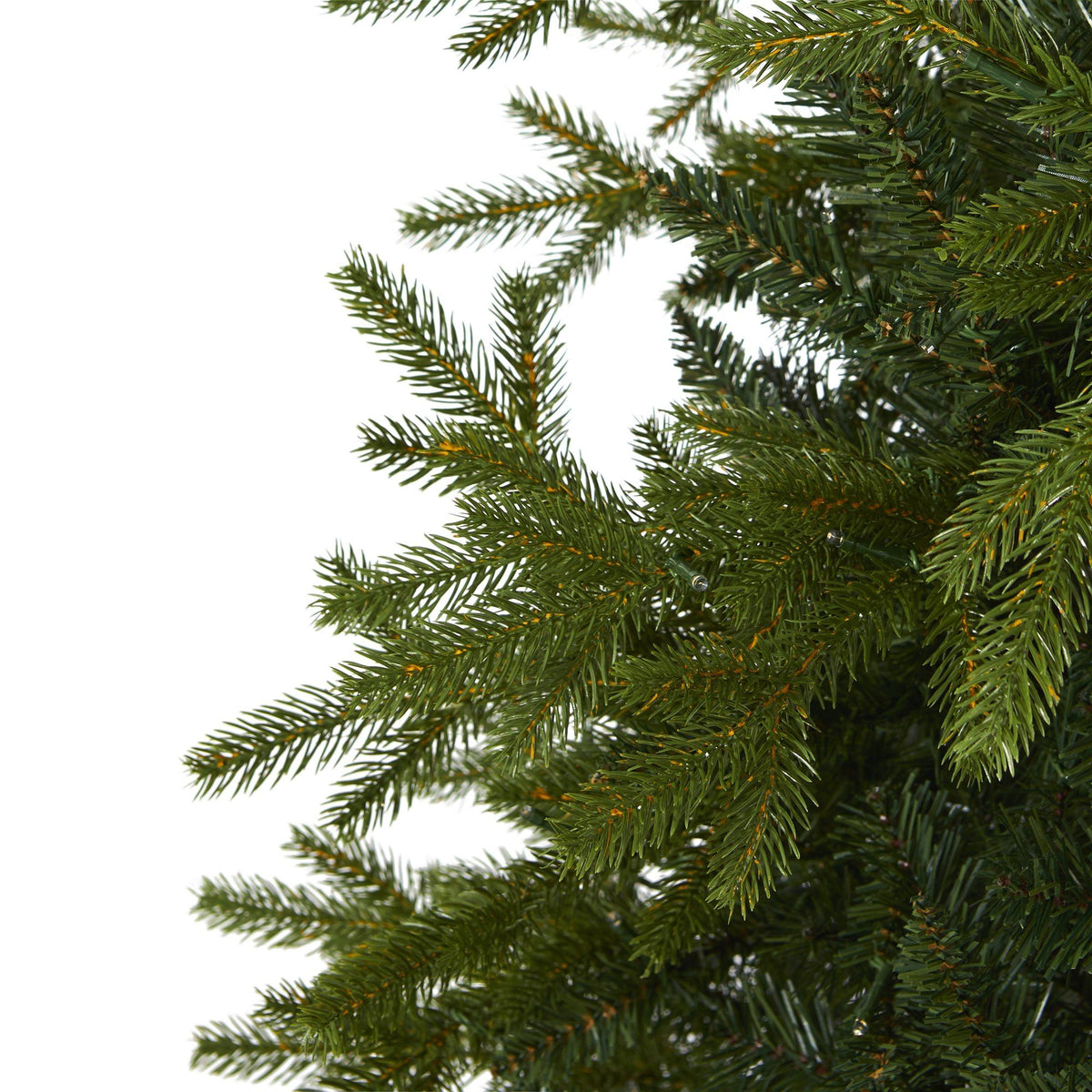 7ft Belgium Fir Natural Look artificial Christmas tree branches with clear LED lights on Tampa Home & Garden Store