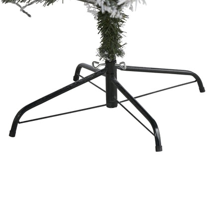 Nearly Natural 7' flocked White River Mountain Pine tree with 350 LED lights on Tampa Home & Garden Store