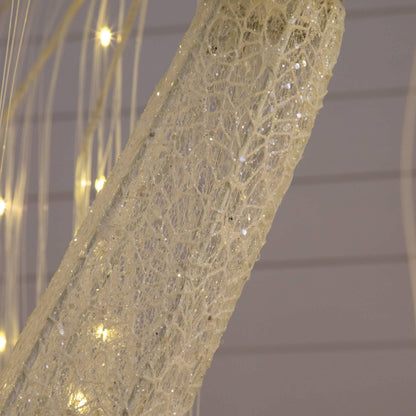 7' Pre-Lit Artificial White Willow Christmas Tree by Nearly Natural with 400 cool white LEDs on Tampa Home & Garden Store