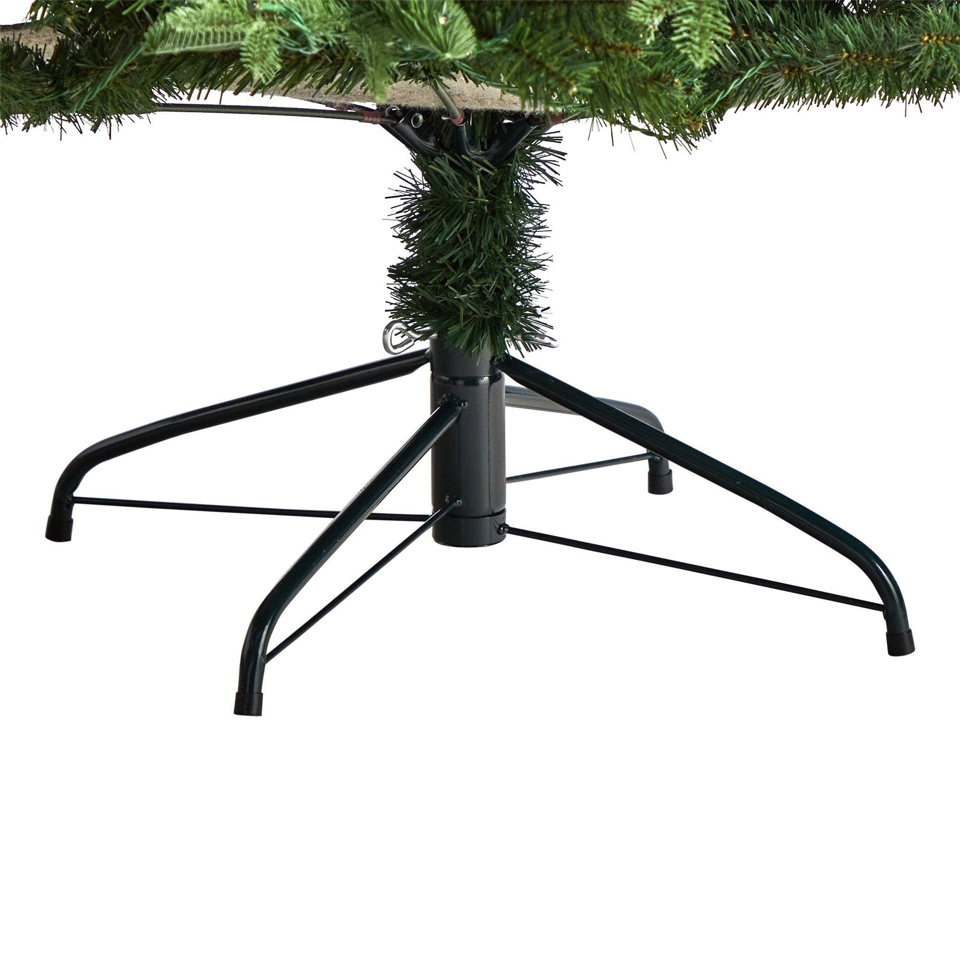 7ft Montreal Spruce Christmas Tree by Nearly Natural with 650 LED lights 1575 bendable branches on Tampa Home & Garden Store