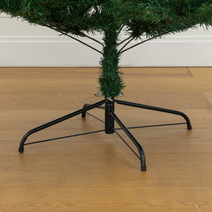 Nearly Natural 7' Northern Tip Pine artificial Christmas tree green needles on metal stand on Tampa Home & Garden Store