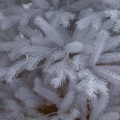 7Ft Artificial White Spruce Tree With 440 Lights