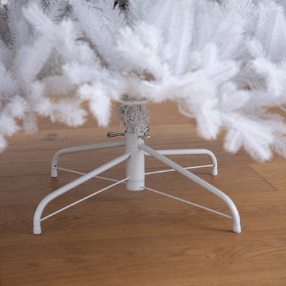 7Ft Artificial White Spruce Tree With 440 Lights