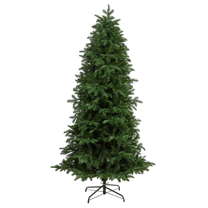 Árbol de Navidad artificial Abeto de Carolina del Sur de 2,13 m con 550 luces LED claras y 2078 ramas flexibles