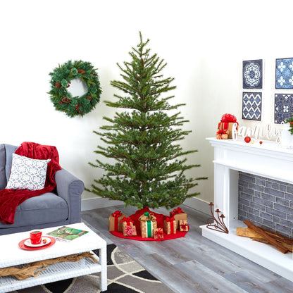 7ft Vancouver Mountain Pine Christmas tree by Nearly Natural with 374 bendable branches on Tampa Home & Garden Store