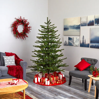 Christmas Tree Nearly Natural 7' Vancouver Mountain Pine with 450 clear lights on Tampa Home & Garden Store