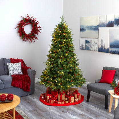 Wellington Spruce Artificial Tree and Led Lights
