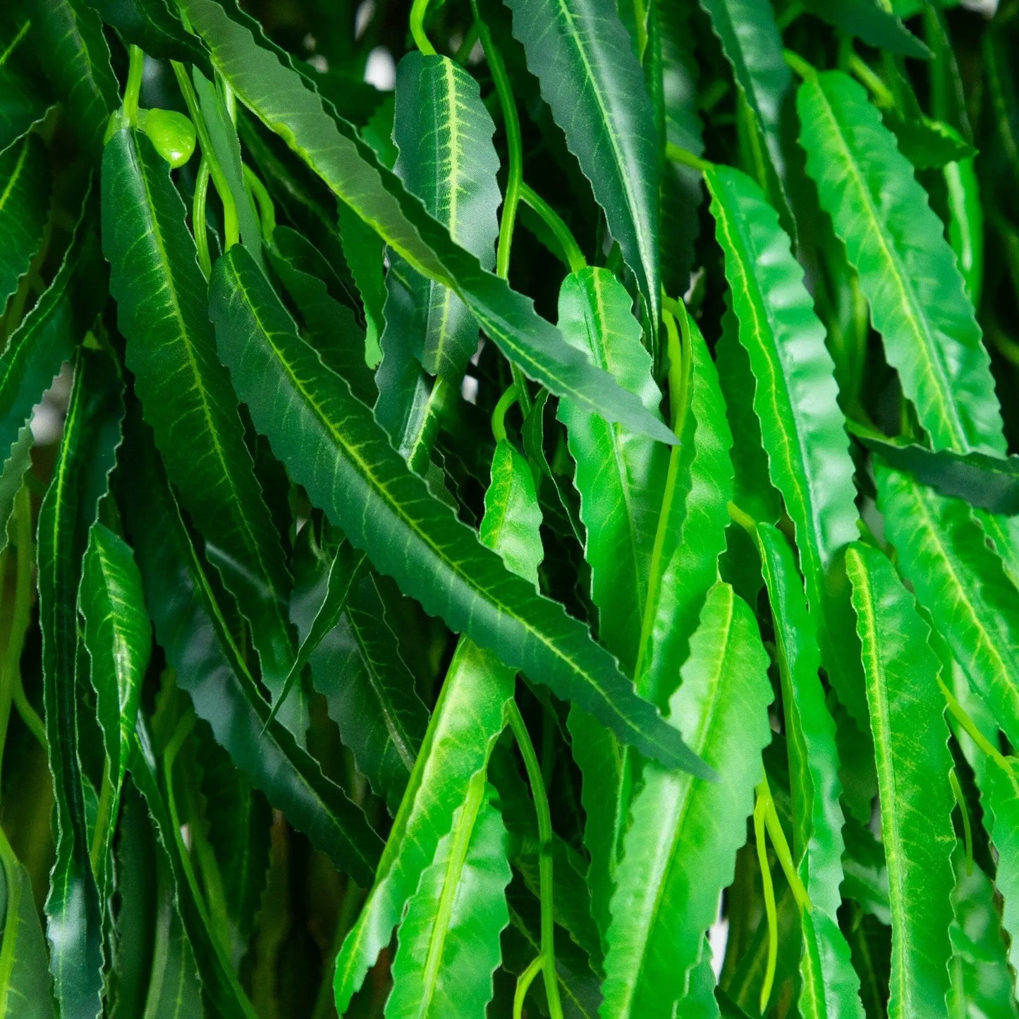 7 ft willow artificial tree with dense green leaves and slender hanging branches on Tampa Home & Garden Store