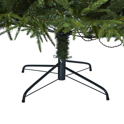 Christmas tree 7.5' Colorado Mountain Fir Natural Look with bendable branches on stand on Tampa Home & Garden Store