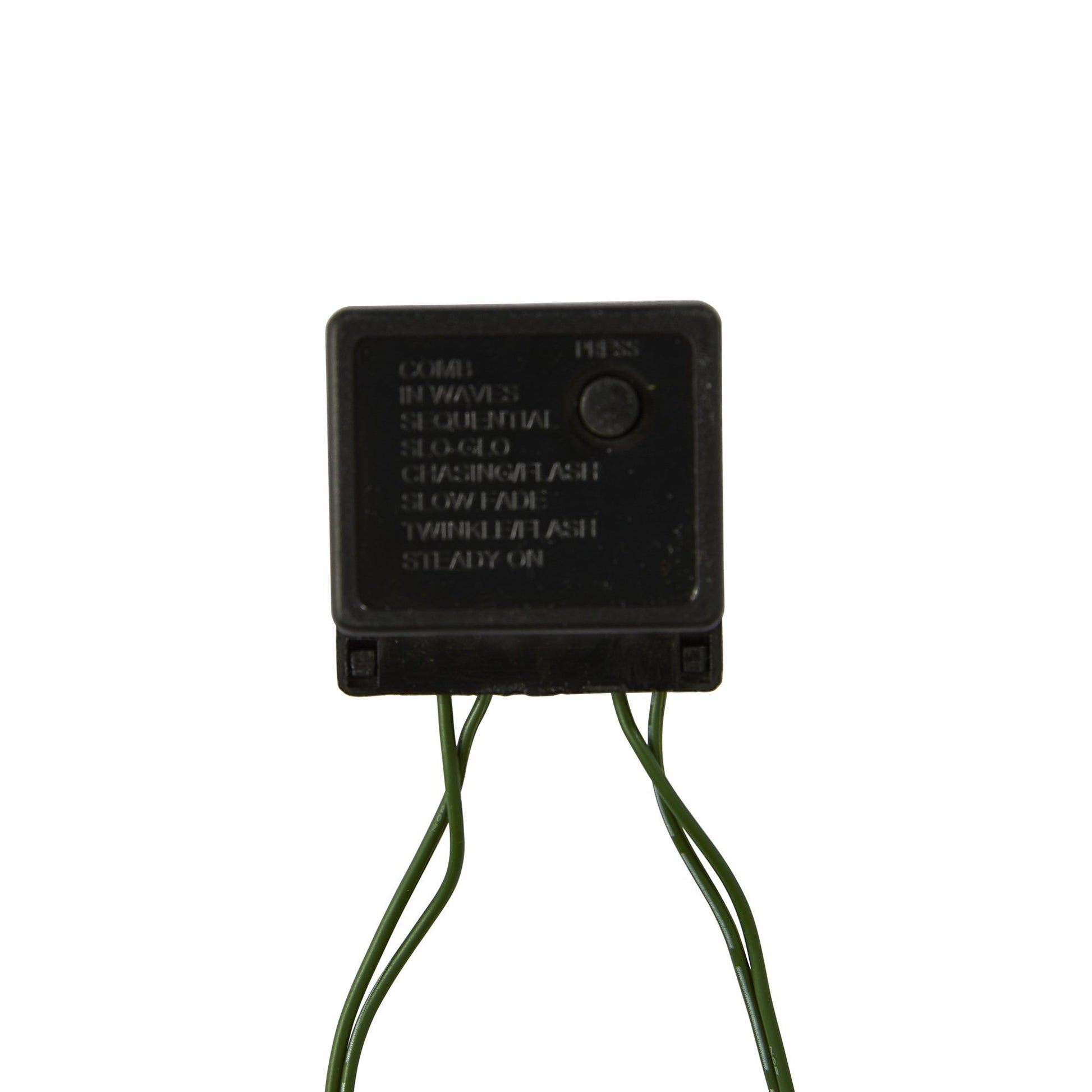 Black Christmas light transformer with green wires on Tampa Home & Garden Store