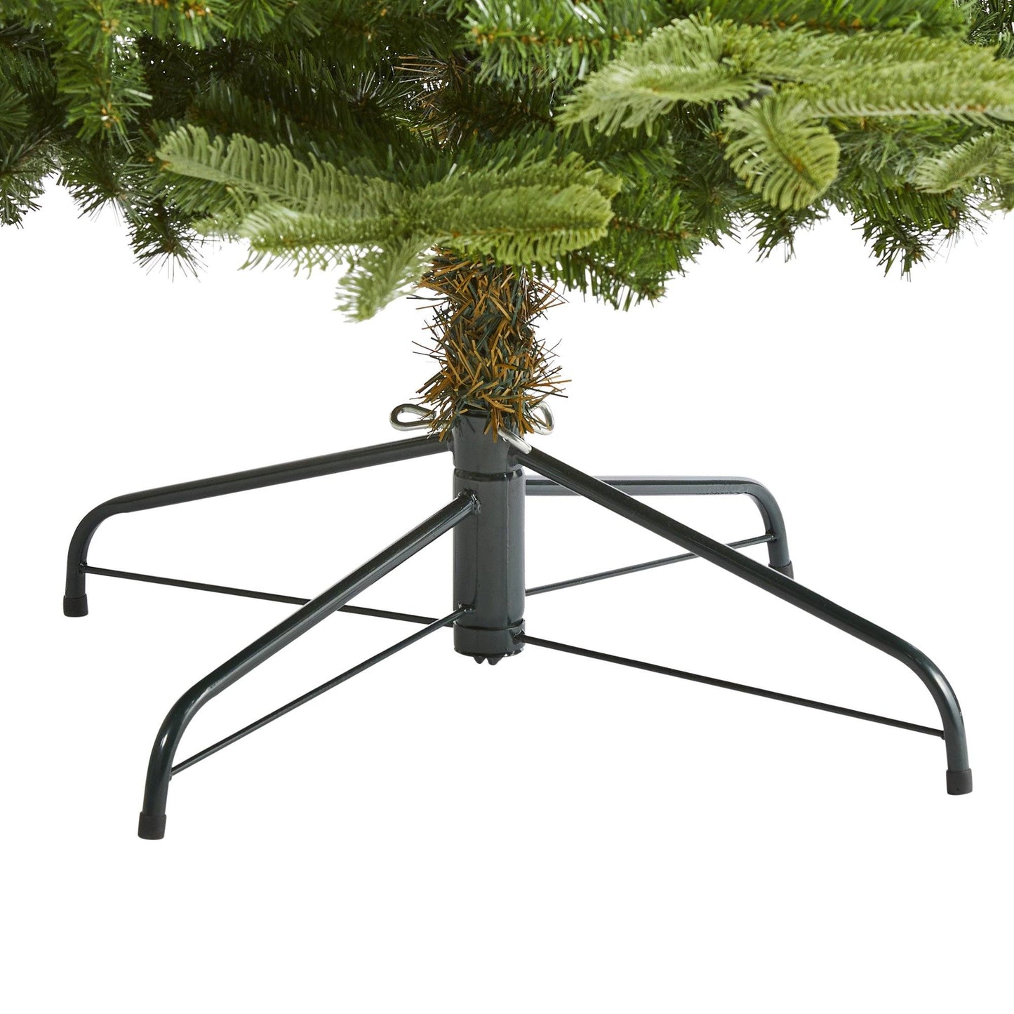 Nearly Natural 7.5’ Washington Christmas tree with 1325 bendable branches on metal stand on Tampa Home & Garden Store