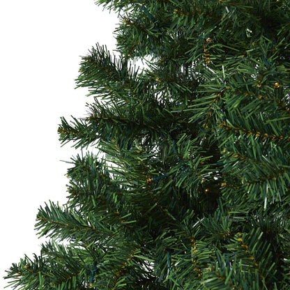 Christmas tree Nearly Natural 7.5' Northern Tip Pine with 400 clear LED lights on Tampa Home & Garden Store