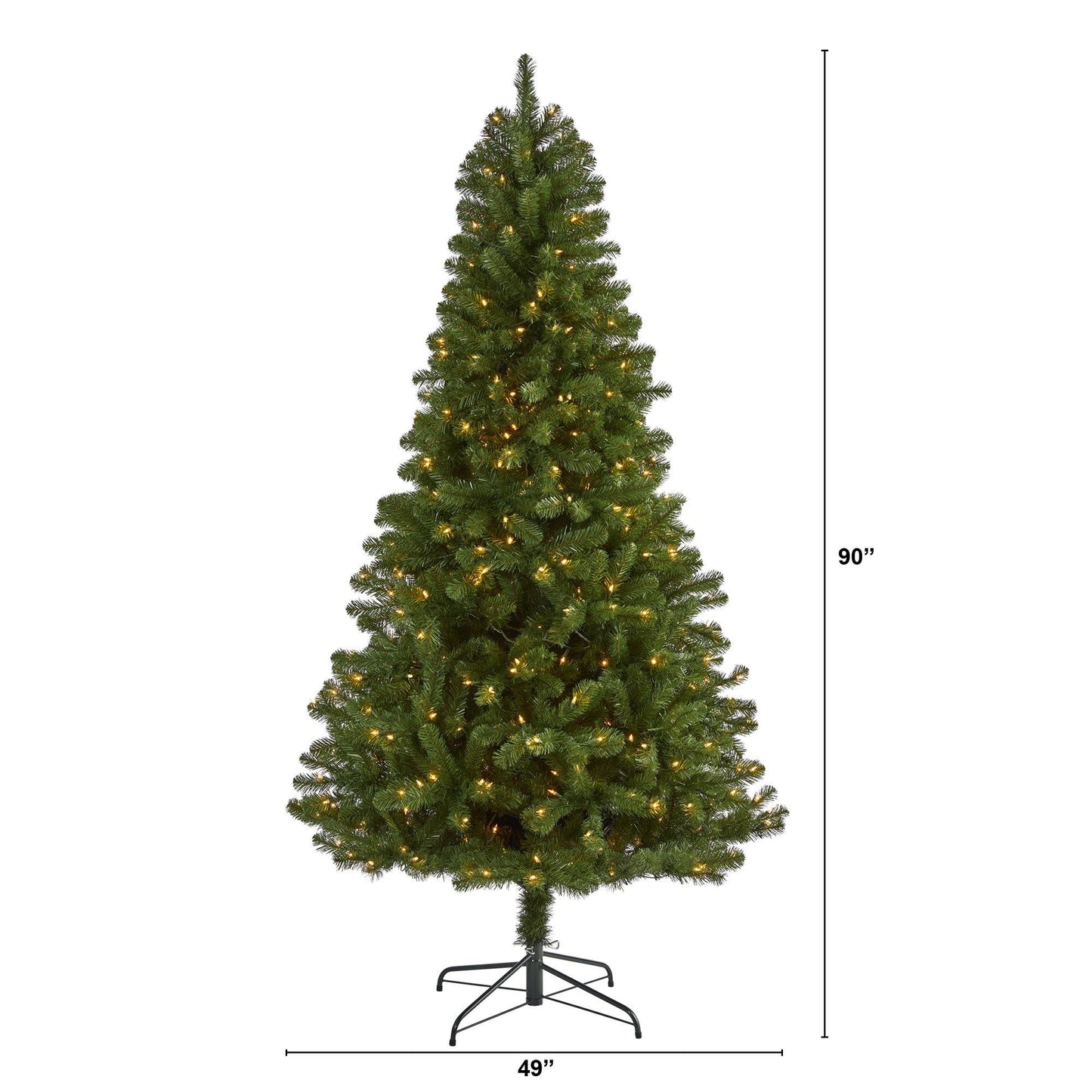7.5 ft Virginia Fir Christmas Tree and Lights
