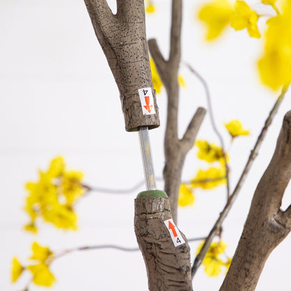 Artificial Yellow Bellflower Tree And Home Decor
