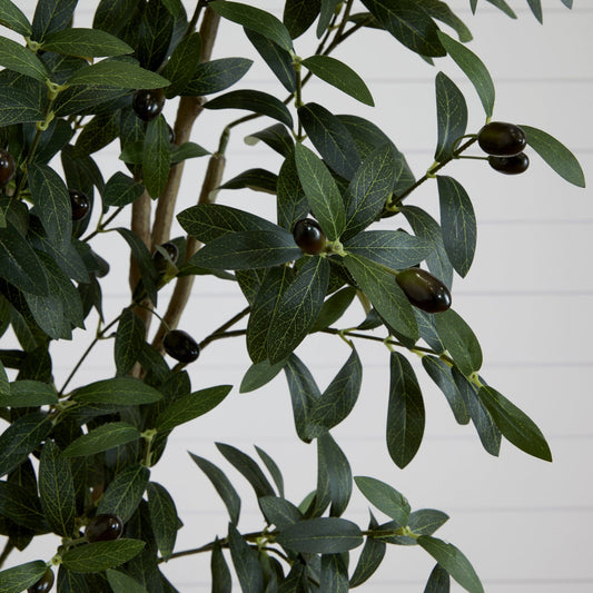 8’ Artificial Olive Tree - Tampa Home & Garden Store