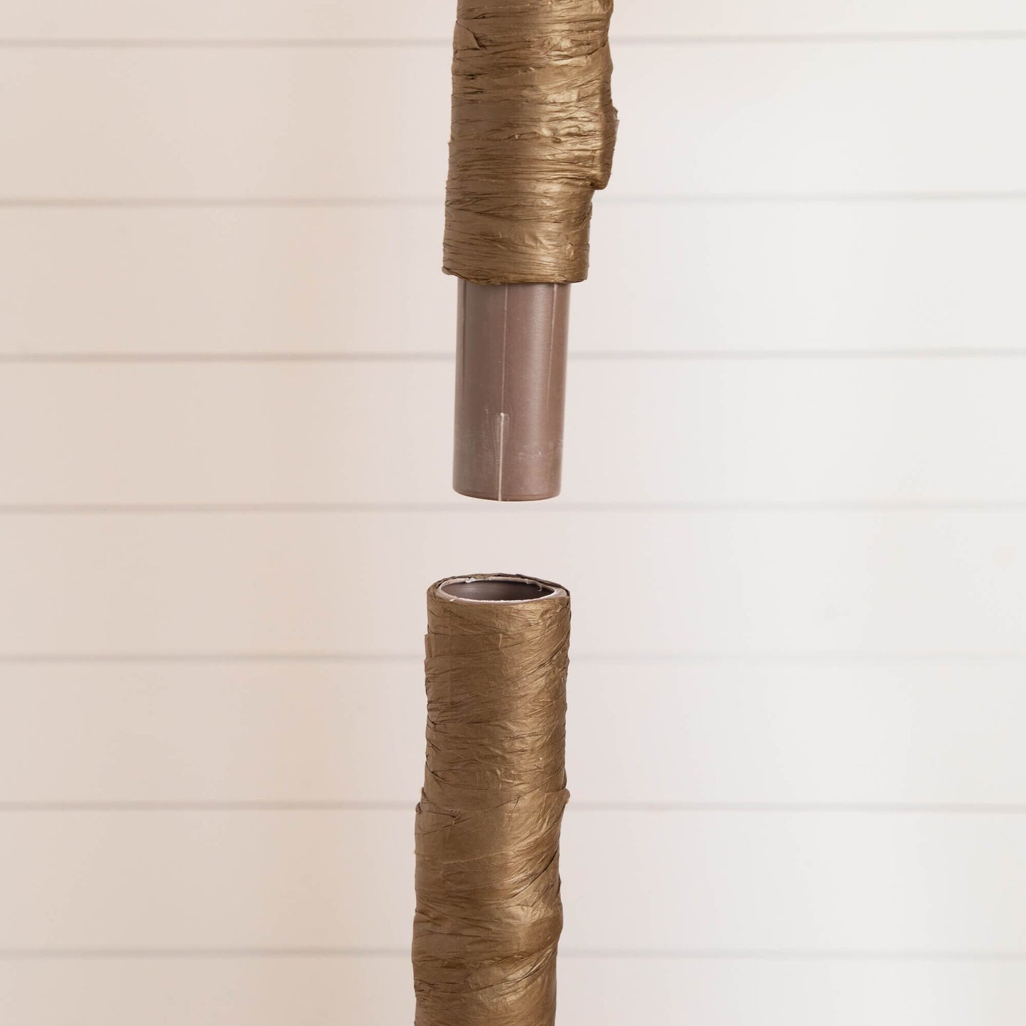8' Pre-Lit Autumn Maple artificial tree trunk wrapped in brown tape on Tampa Home & Garden Store