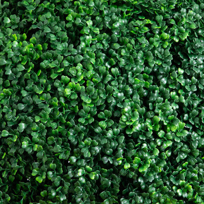 Boxwood topiary foliage close-up by Nearly Natural, vivid green, UV resistant on Tampa Home & Garden Store