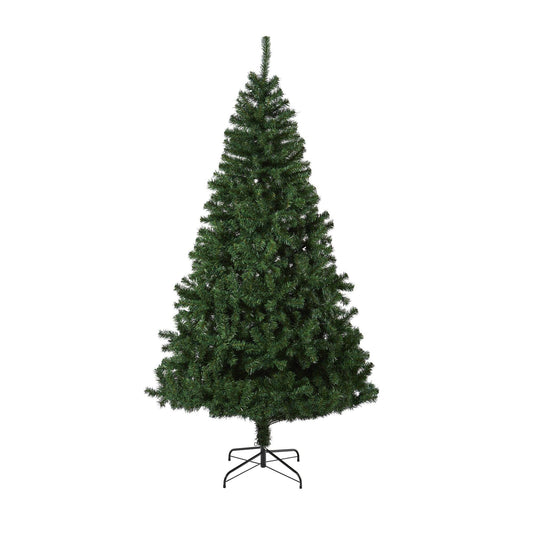 8' Northern Tip Pine Artificial Christmas Tree Nearly Natural, dense needles, metal stand on Tampa Home & Garden Store