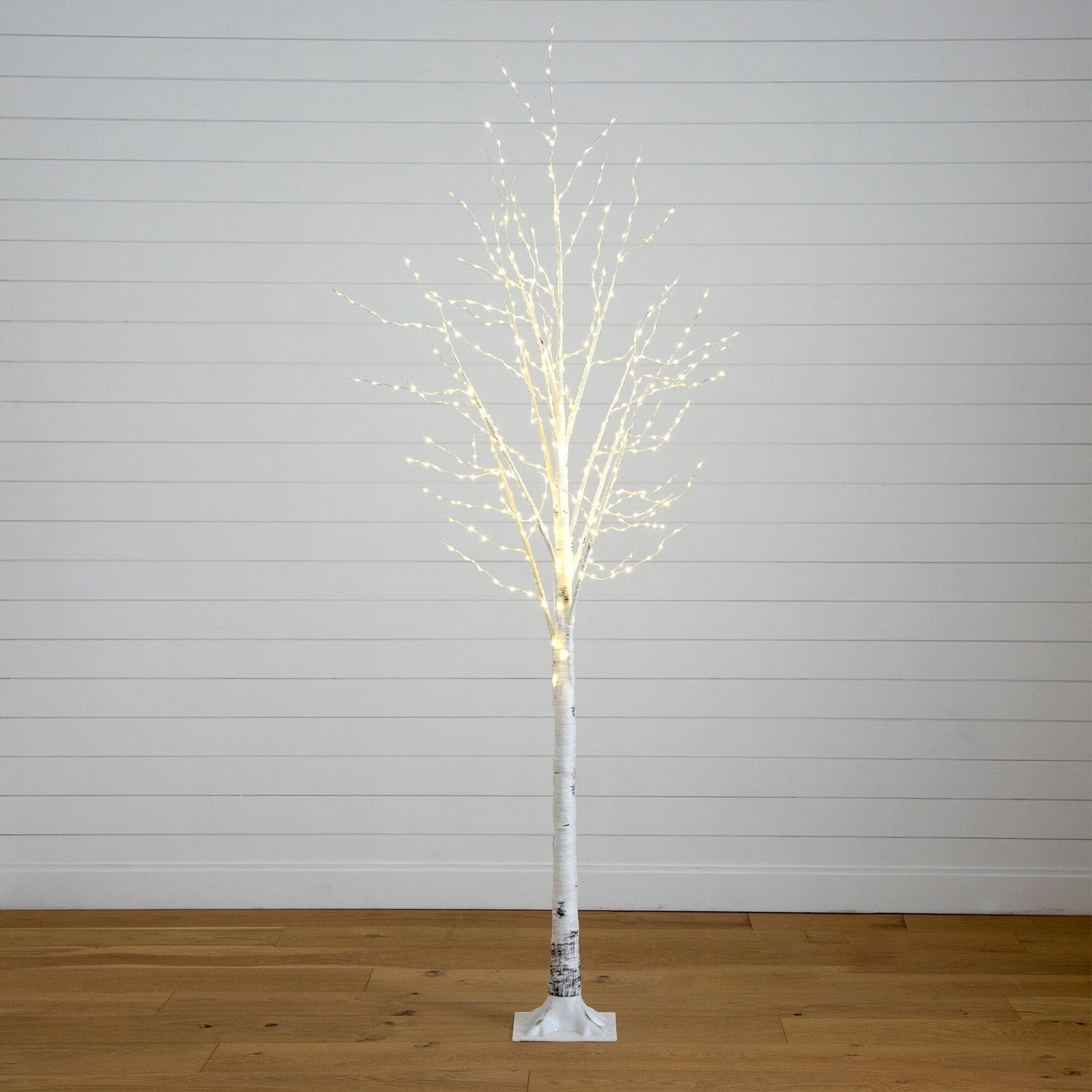 Artificial White Birch Tree with 500 Led Lights